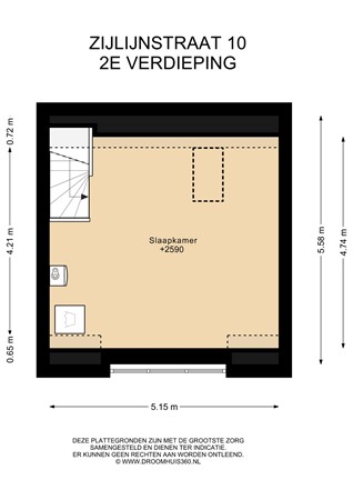 Floorplan - Zijlijnstraat 10, 1433 DC Kudelstaart